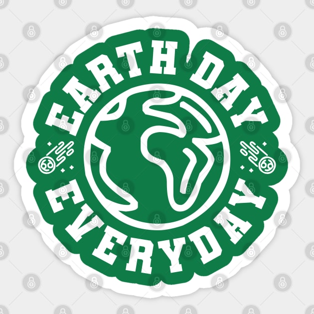 Earth Day Everyday Sticker by Emma